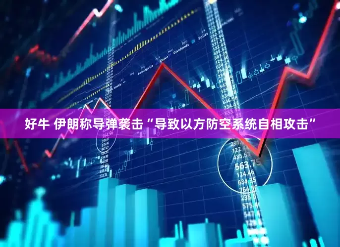 好牛 伊朗称导弹袭击“导致以方防空系统自相攻击”