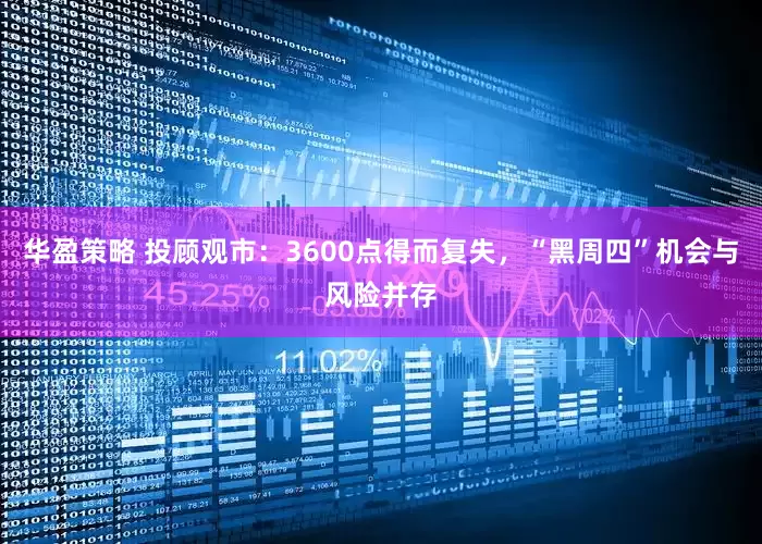 华盈策略 投顾观市：3600点得而复失，“黑周四”机会与风险并存