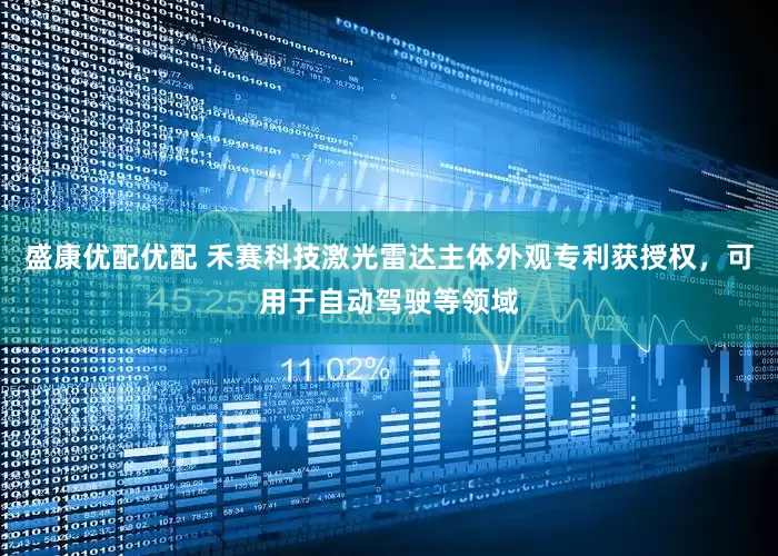 盛康优配优配 禾赛科技激光雷达主体外观专利获授权，可用于自动驾驶等领域